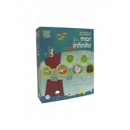 LIBRO PUZZLE MAR INFINITO