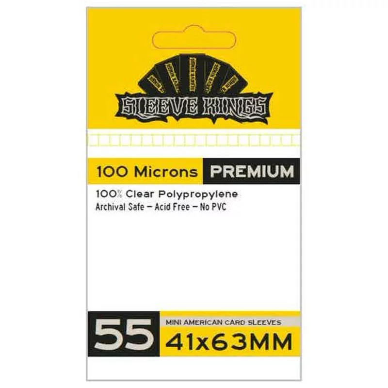 FUNDA SK MINI USA AMARILLA PRM_41 X 63MM PACK 55