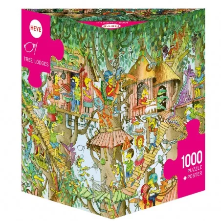 Puzzle 1000 pzs. PAUL, Tree Lodges