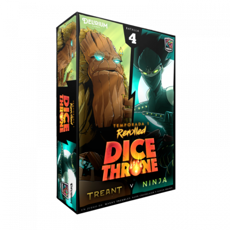 DICE THRONE CAJA 4: TREANT VS NINJA