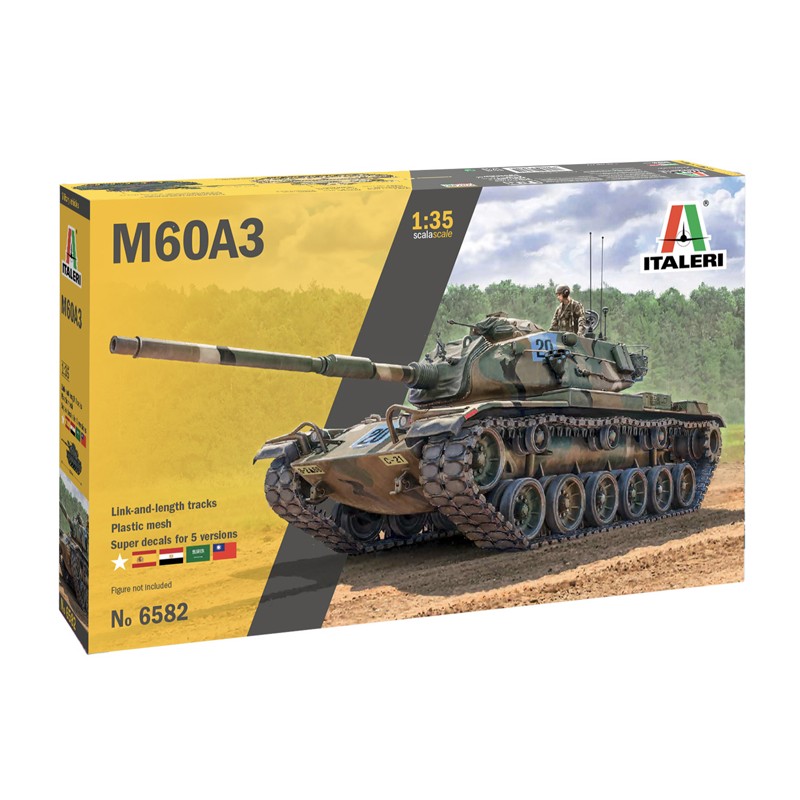 MODELO 1:35 M60 A3 (Medium Battle Tank)