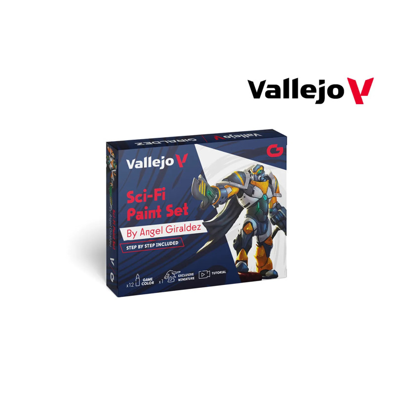 GAME COLOR SET: SCI-FI PAINT SET BY A.GIRALDEZ (12)