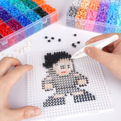 PIXI BEADS KIT DE 24 COLORES 4800 PIEZAS