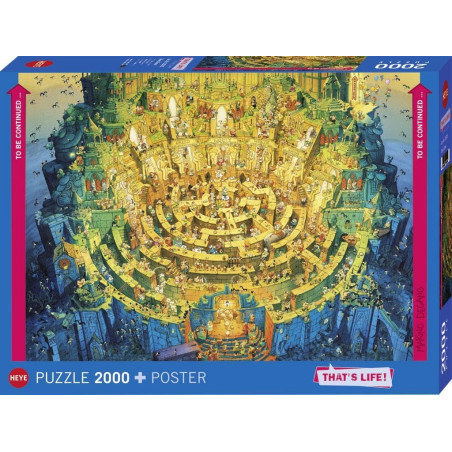 Puzzle 2000 pzs. DEGANO, Thats Life! Deep Down