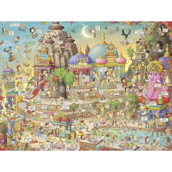 Puzzle 1500 pzs. DEGANO, Yogaland