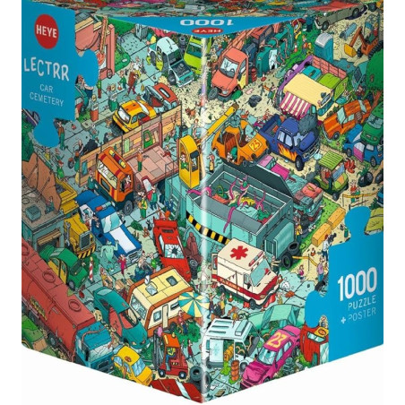 Puzzle 1000 pzs. Lectrr, Car Cemetery