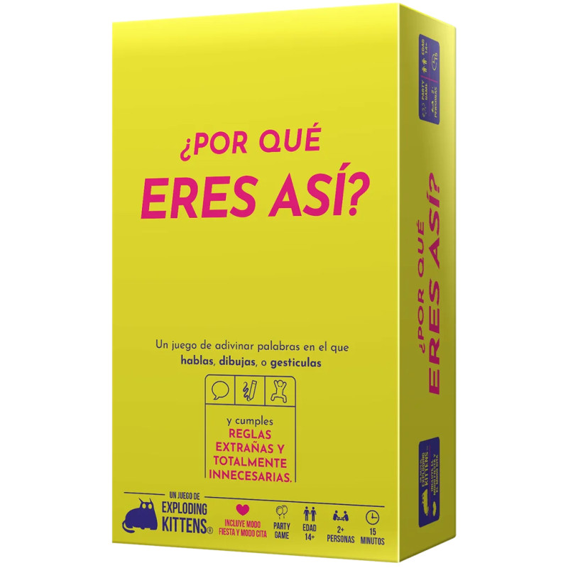 POR QUE ERES ASI?