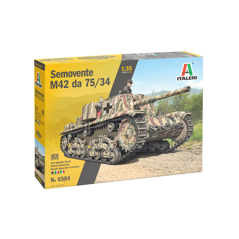 MODELO 1:35 SEMOVENTE M42 da 75/34