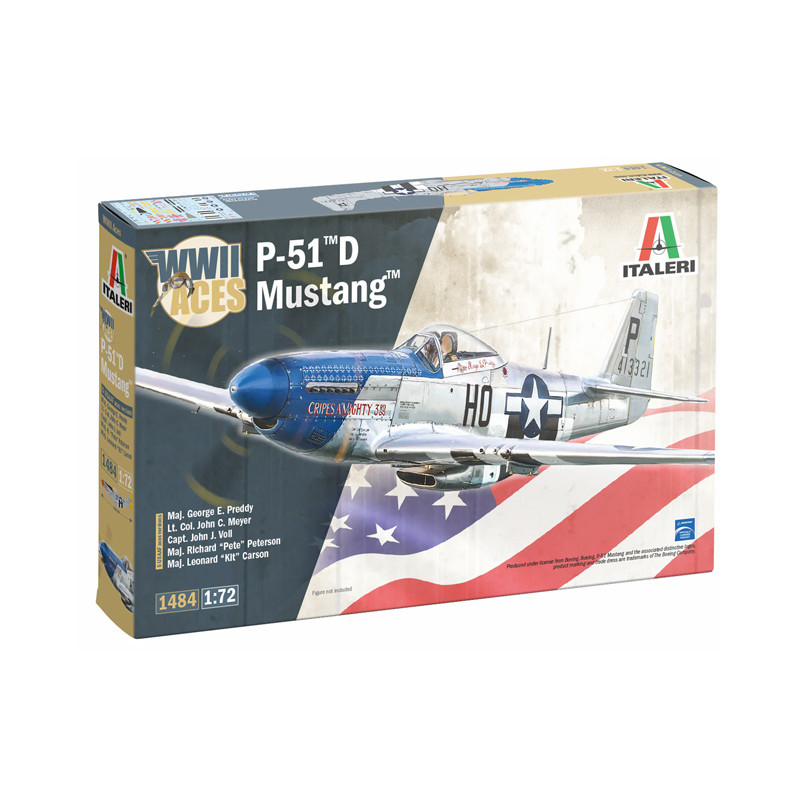 MODELO 1:72 P-51D MUSTANG ACES