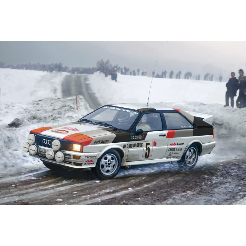 MODELO 1:24 AUDI QUATTRO RALLY