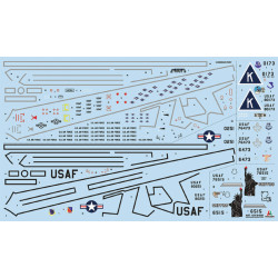 MODELO 1:72 B-52G STRATOFORTRESS GULF WAR