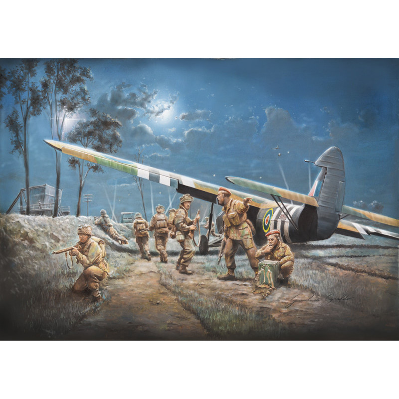 MODELO 1:72 AS-51 HORSA Mk.I w/British Paratroopers