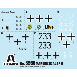 MODELO 1:35 Sd.Kfz.138 MARDER III Ausf. H