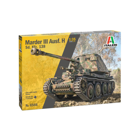 MODELO 1:35 Sd.Kfz.138 MARDER III Ausf. H