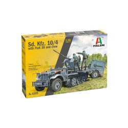 MODELO 1:35 SD.KFZ. 10/4 WITH FLAK 30