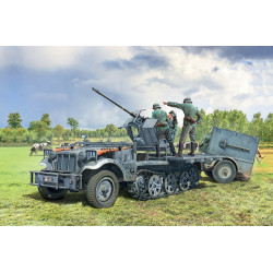 MODELO 1:35 SD.KFZ. 10/4 WITH FLAK 30