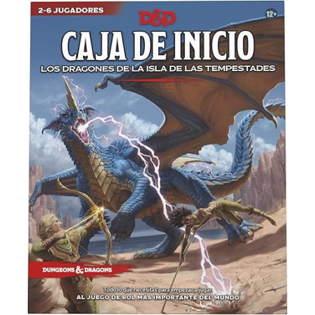 D&D: CAJA DE INICIO - LOS DRAGONES DE LA ISLA DE LAS TEMPESTADES