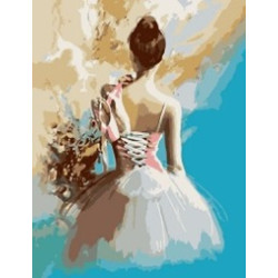 KIT PAINT BY NUMBERS BALLET 50X65