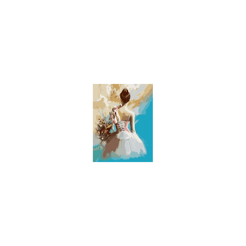KIT PAINT BY NUMBERS BALLET 50X65