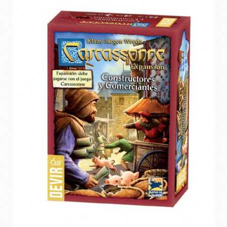 CARCASSONNE - CONST. Y COMERCIANTES ED.17
