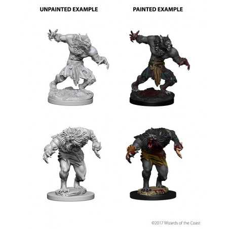 MINIATURAS D&D: WEREWOLVES