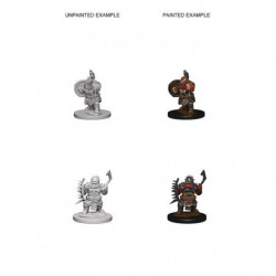 MINIATURAS PATHFINDER: DWARF MALE BARBARIAN