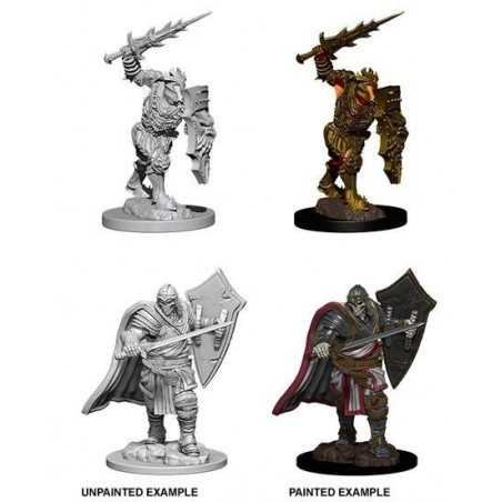 MINIATURAS D&D: DEATH KNIGHT & HELMED HORROR