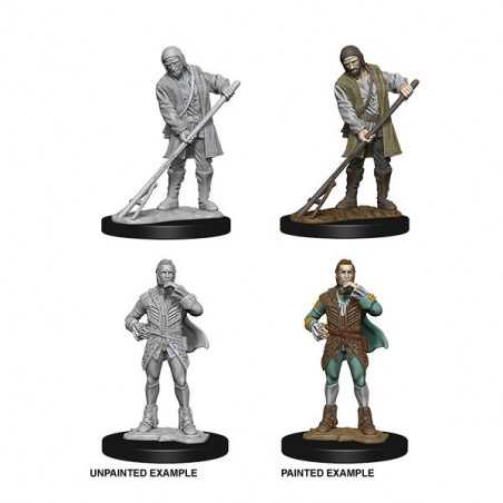 MINIATURAS PATHFINDER: TOWNS PEOPLE (FARMER/ARISTOCRAT)