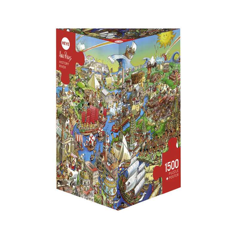 Puzzle 1500 pzs. PRADES, History River