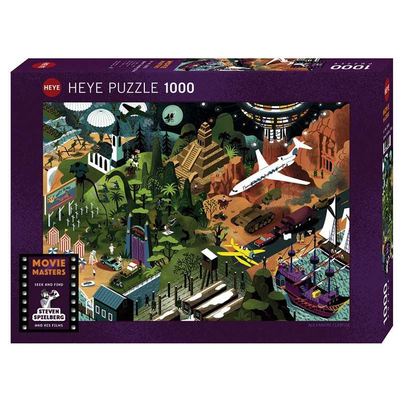 Puzzle 1000 pzs. Movie Masters, Steven Spielberg Films