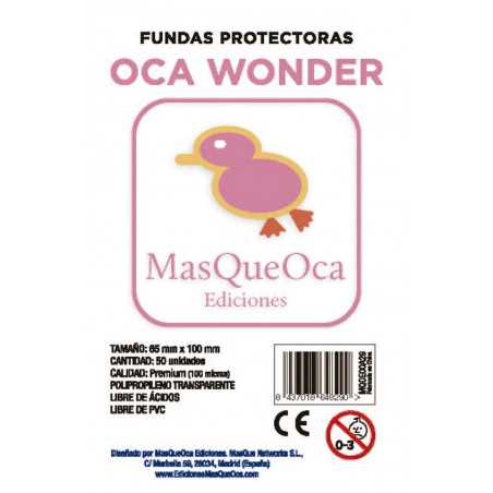 FUNDA MQO OCA WONDER ROSA 65X100 50UNDS