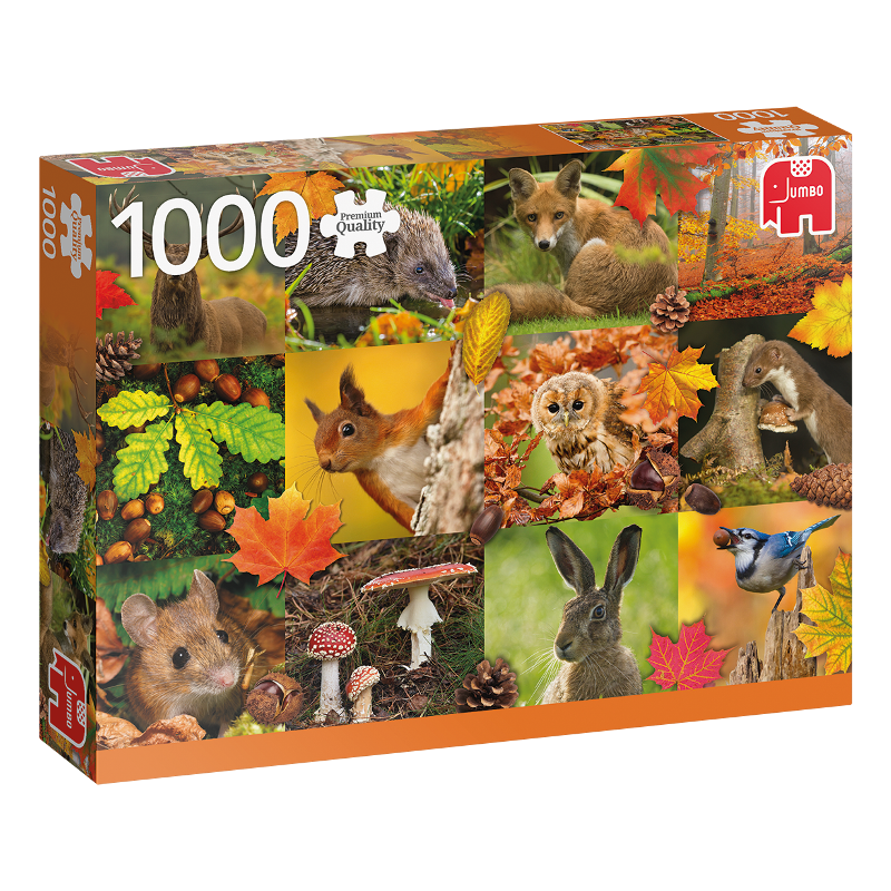 Puzzle 1000 pzs. PC Autumn Animals