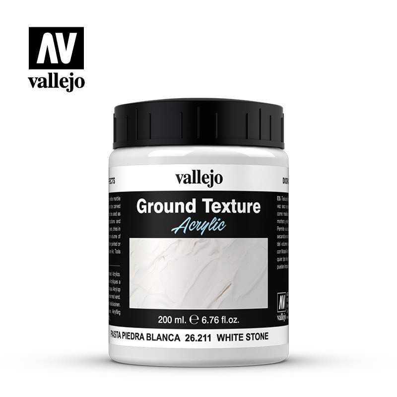 DE Texturas de suelo 200ml, Pasta piedra blanca