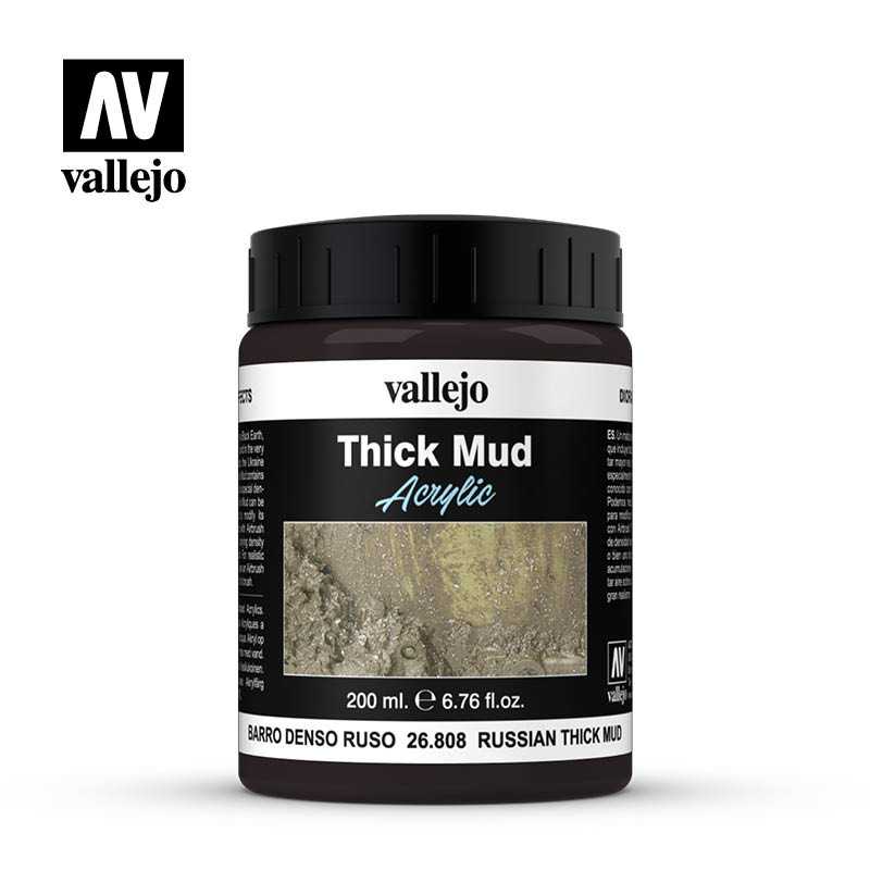 DE Texturas de barro 200ml, Barro ruso denso