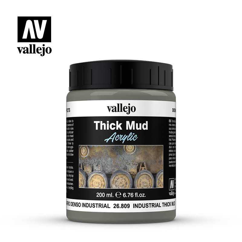 DE Texturas de barro 200ml, Barro industrial denso