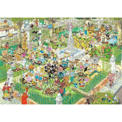 Puzzle 2x1000 pzs. Jan van Haasteren, Food Festival