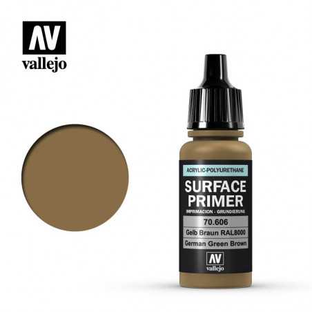 SURFACE PRIMER 17ml GELBBRAUN RAL8000
