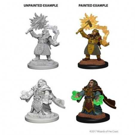 MINIATURAS D&D: DWARF FEMALE CLERIC