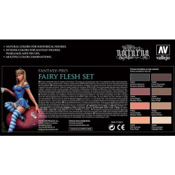 FANTASY-PRO FAIRY FLESH SET 8x17ml.
