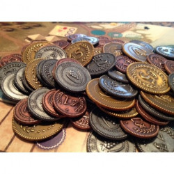 VITICULTURE: PACK DE MONEDAS METALICAS