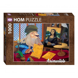 Puzzle 1000 pzs Animartists - Lionnardo da Vinci