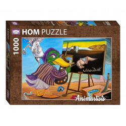 Puzzle 1000 pzs Animartists - Salvador Ducklí