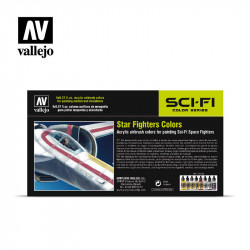 MODEL AIR SET: STAR FIGHTERS COLORS (8)