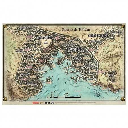 D&D MAPA DE PUERTA DE BALDUR