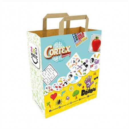 BOLSAS DE PAPEL: CORTEX/DOBBLE x 400U