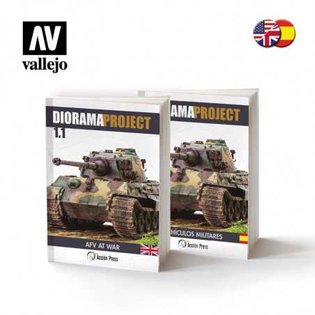 LIBRO: DIORAMA PROJECT 1.1 VEHICULOS MILITARES