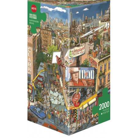 Puzzle 2000 pzs. GOBEL & KNORR, Superhero Movie